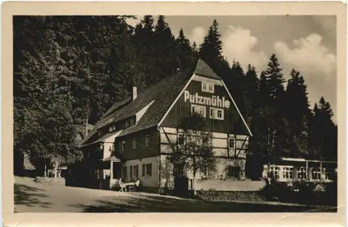 Oberpöbel bei Bärenfels - Gaststätte Putzmühle -723828