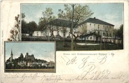 Gruss vom Schlossrestaurant Stolpen in Sachsen -723954
