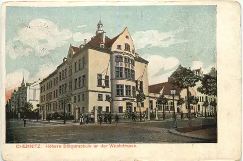 Chemnitz - Höhere Bürgerschule -724120
