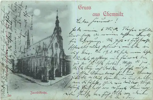 Gruss aus Chemnitz - Jacobikirche -724134