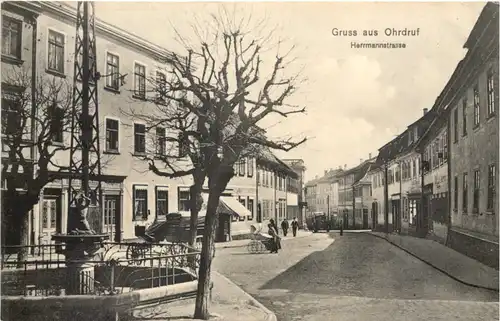 Gruss asu Ohrdruf - Hermannstrasse -724054