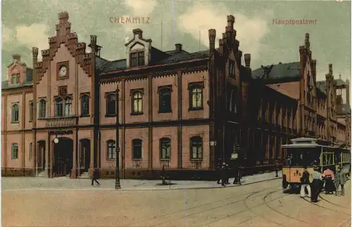 Chemnitz - Hauptpostamt -724122