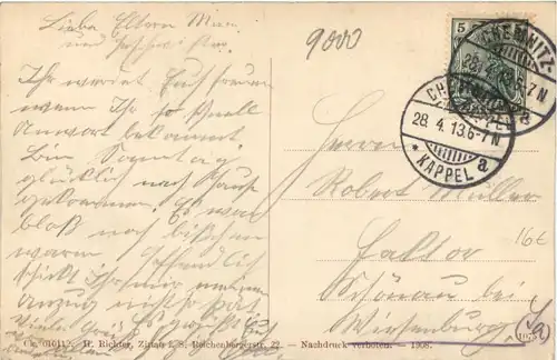 Chemnitz - Hauptpostamt -724122