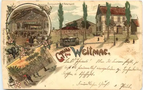 Gruss aus Weitmar - Litho - Bochum -724174