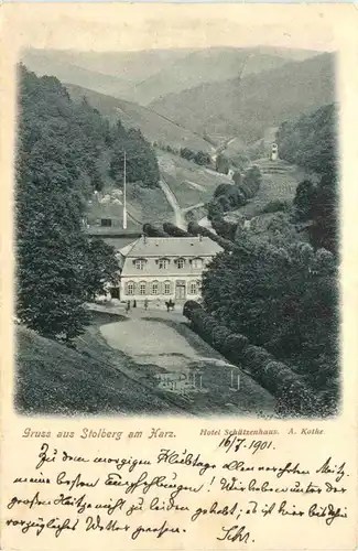 Gruss aus Stolberg am Harz - Hotel Schützenhaus -724168