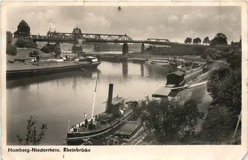 Homberg-Niederrhein -Rheinbrücke -724268