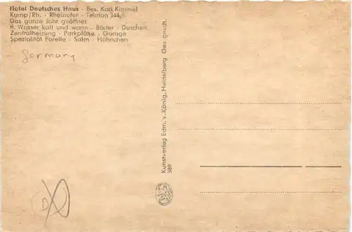 Kamp - Hotel Deutsches Haus -724322