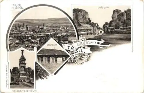 Gruss aus Trier - Litho -724404