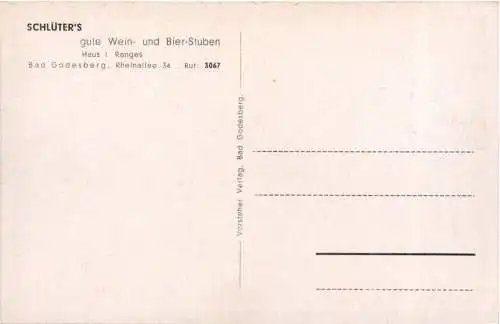 Godesberg - Schlüters gute Stuben -724380