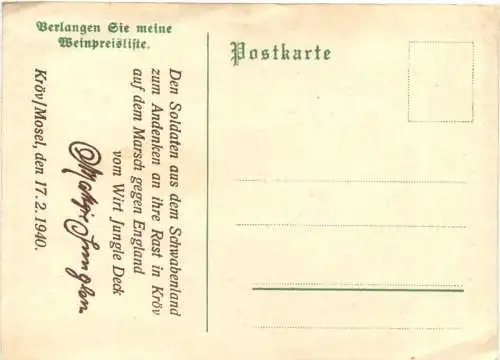 Kröv Mosel - Reichsschenke Zum Ritter Götz -724398