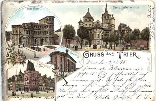 Gruss aus Trier - Litho -724446