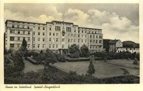 Hemer im Sauerland - Spezial Lungenklinik -724554