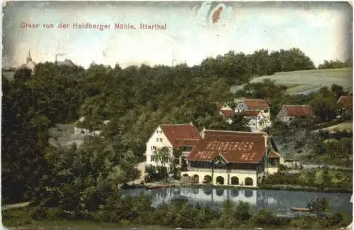 Itterthal - Gruss von der Heidberger Mühle - Haan -724580
