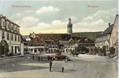 Weikersheim - Marktplatz -724648