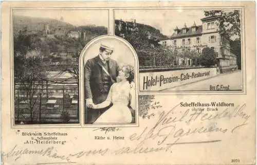 Heidelberg - Scheffelhaus Waldhorn -724668