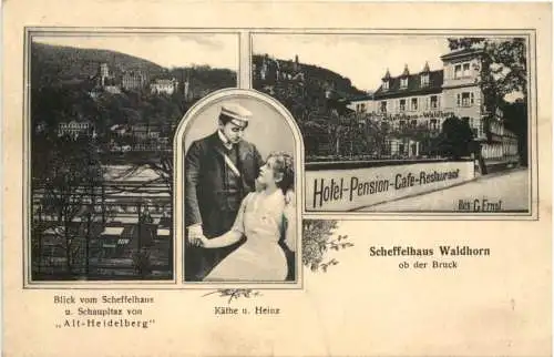 Heidelberg - Scheffelhaus Waldhorn -724708