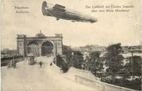 Mannheim - Luftschiff des Graf Zeppelin -724736