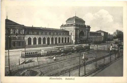 Mannheim Bahnhof -724730
