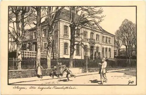 Solingen - Altes bergisches Herrschaftshaus -724582