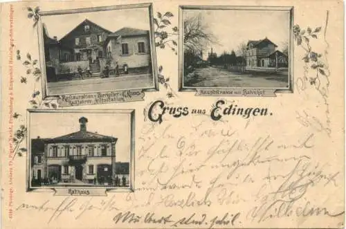 Gruss aus Edingen -724774