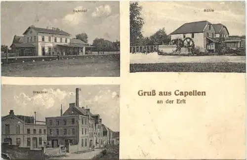 Gruss aus Capellen an der Erft - Brauerei -724912