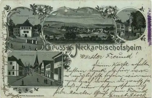 Gruss aus Neckarbischofsheim - Litho -724770