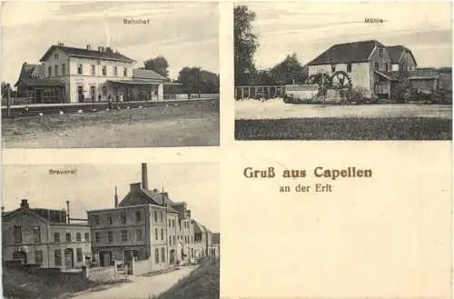 Gruss aus Capellen an der Erft - Brauerei -724908