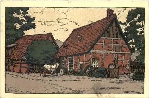 Lüneburger Heide - Alte Schmiede in Fallingbostel -724830