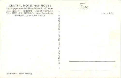 Hannover - Central-Hotel -724820