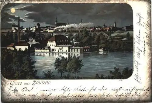 Gruss aus Bautzen - Litho -725138