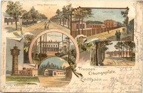 Truppen-Übungsplatz Zeithain - Litho -725154