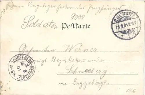 Chemnitz - Kaserne des 5. Infanterie Regiments -725086