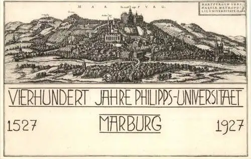 Marburg - 400 Jahre Philipps Universität 1927 -725000