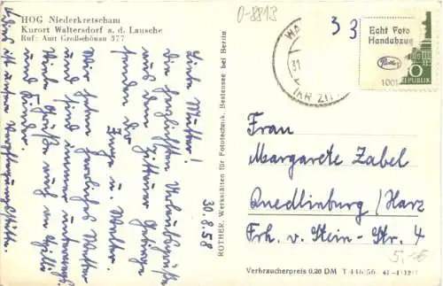 Waltersdorf - HOG Niederkretscham -725146