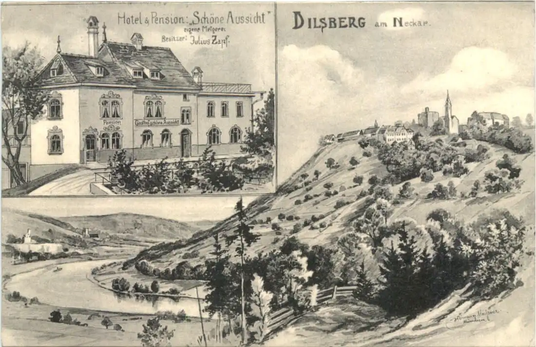 Dilsberg am Neckar - Hotel Schöne Aussicht -725238