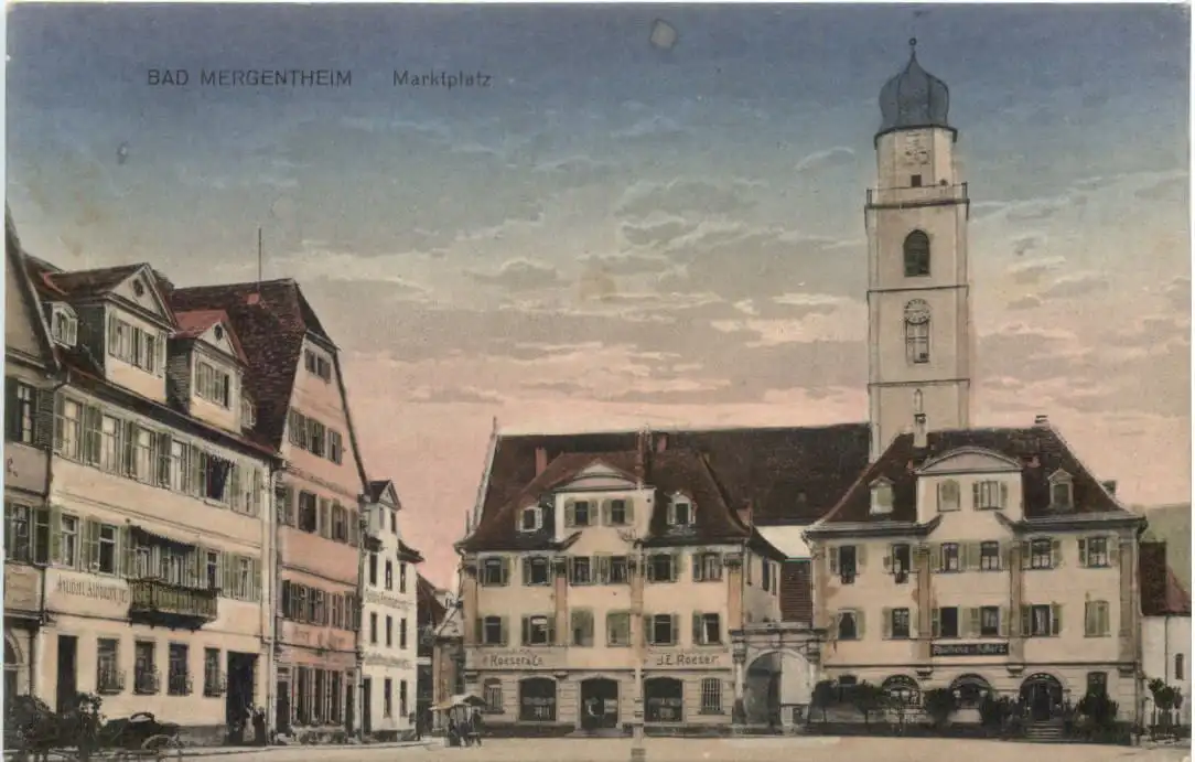 Bad Mergentheim - Marktplatz -725272