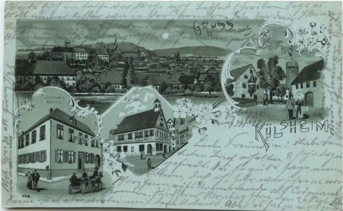 Gruss aus Külsheim - Litho -725294
