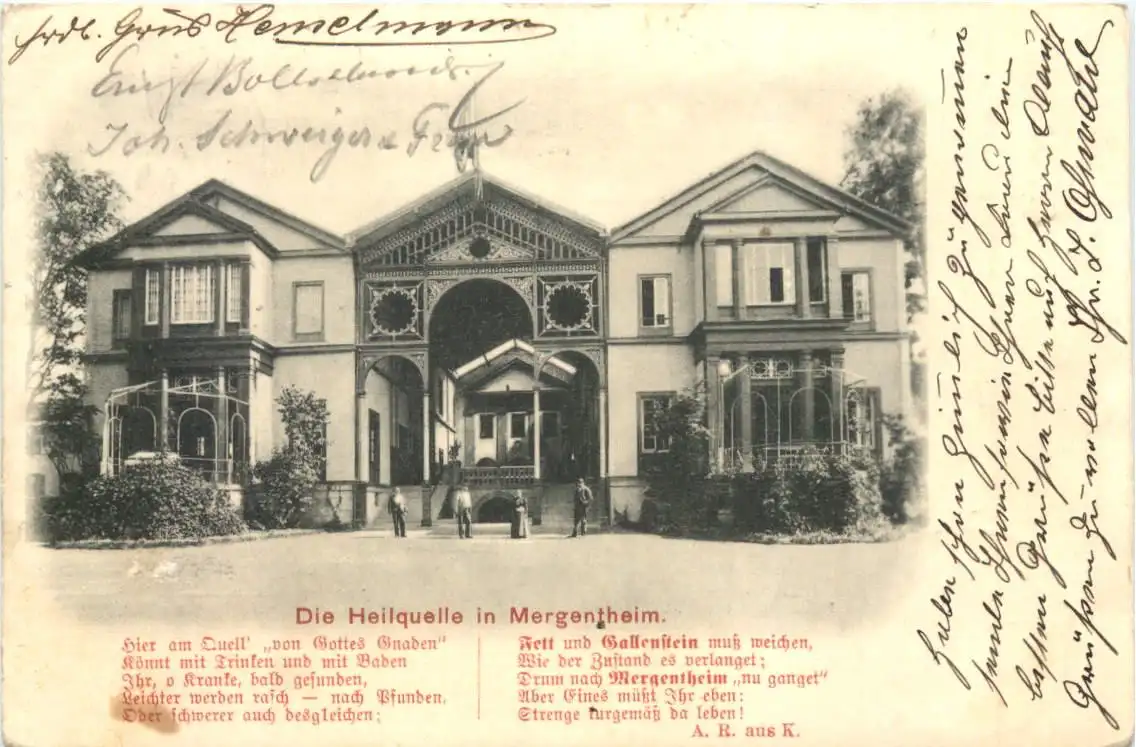 Die Heilquelle in Mergentheim -725260