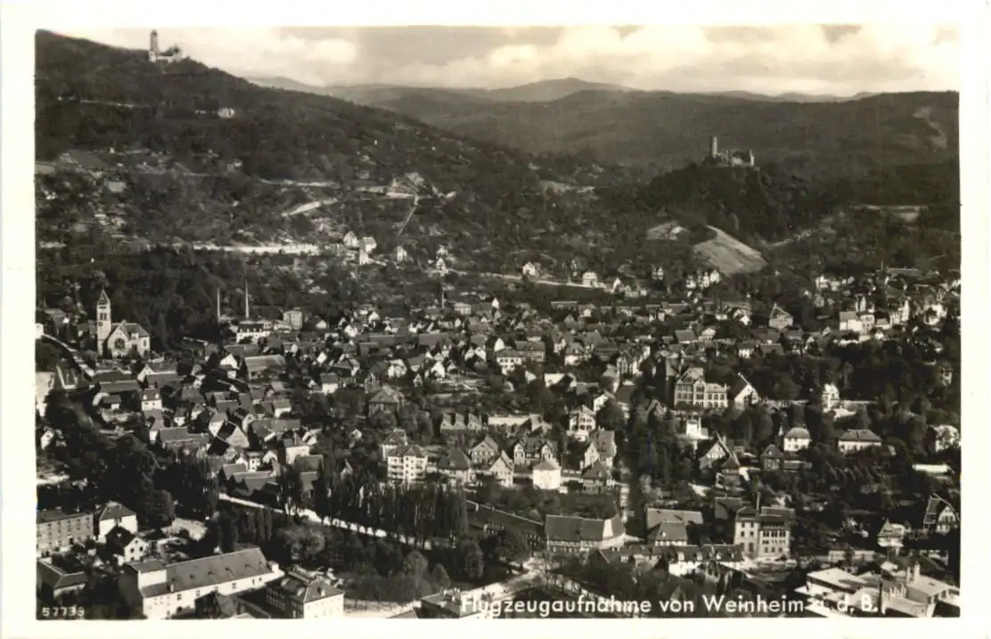 Weinheim - Flugzeugaufnahme -725428