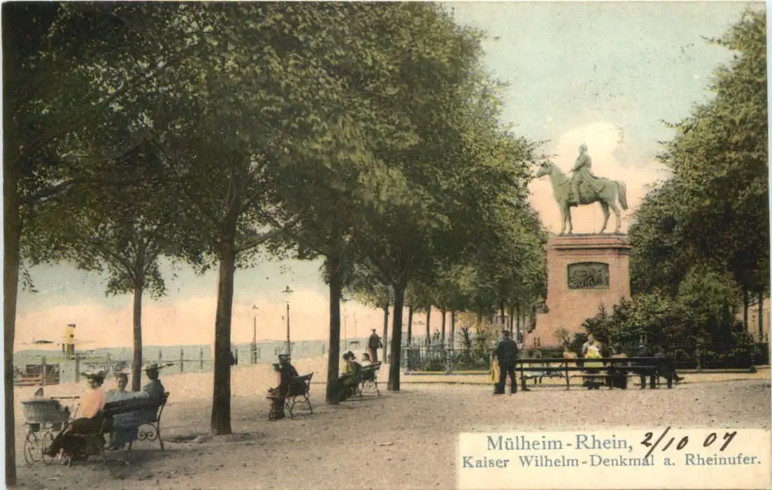 Mülheim-Rhein - Kaiser Wilhlem Denkmal -725366