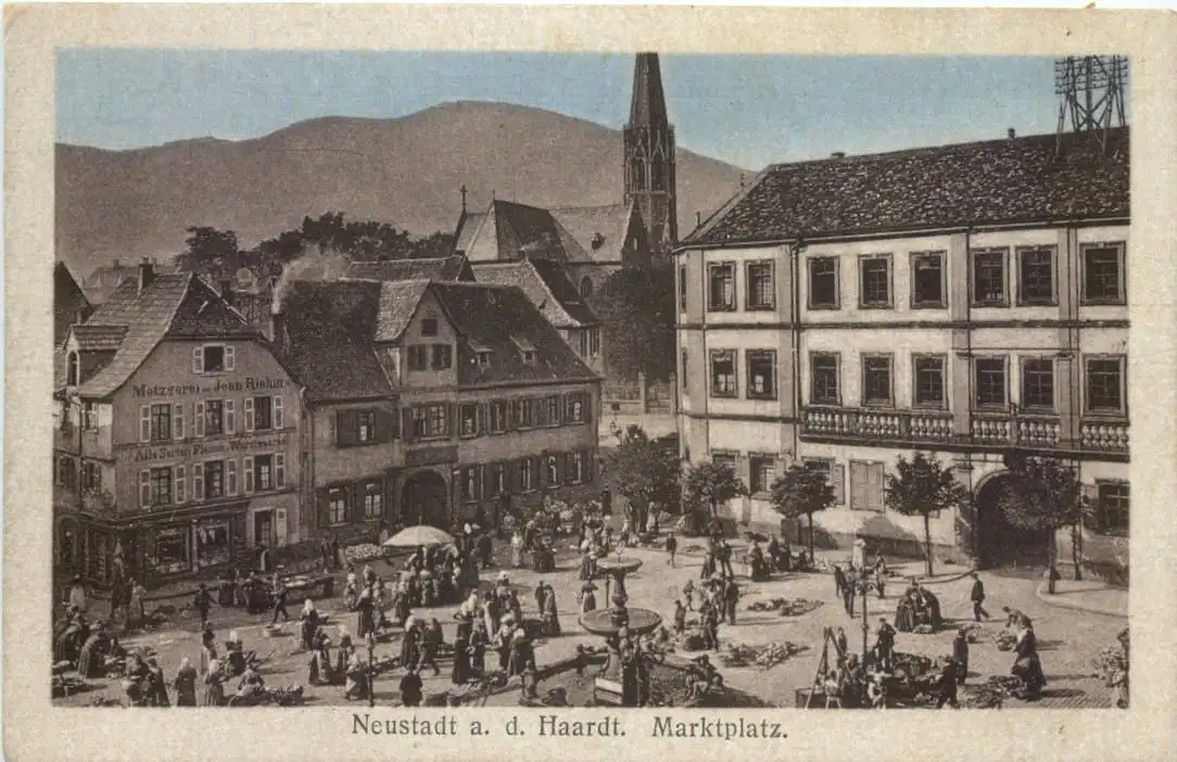 Neustadt a. d. Haardt - Marktplatz -725490