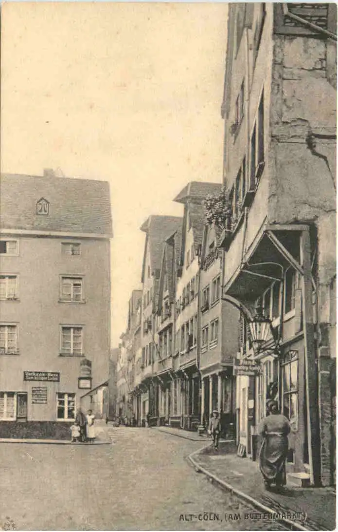 Alt Köln - Am Buttermarkt -725384