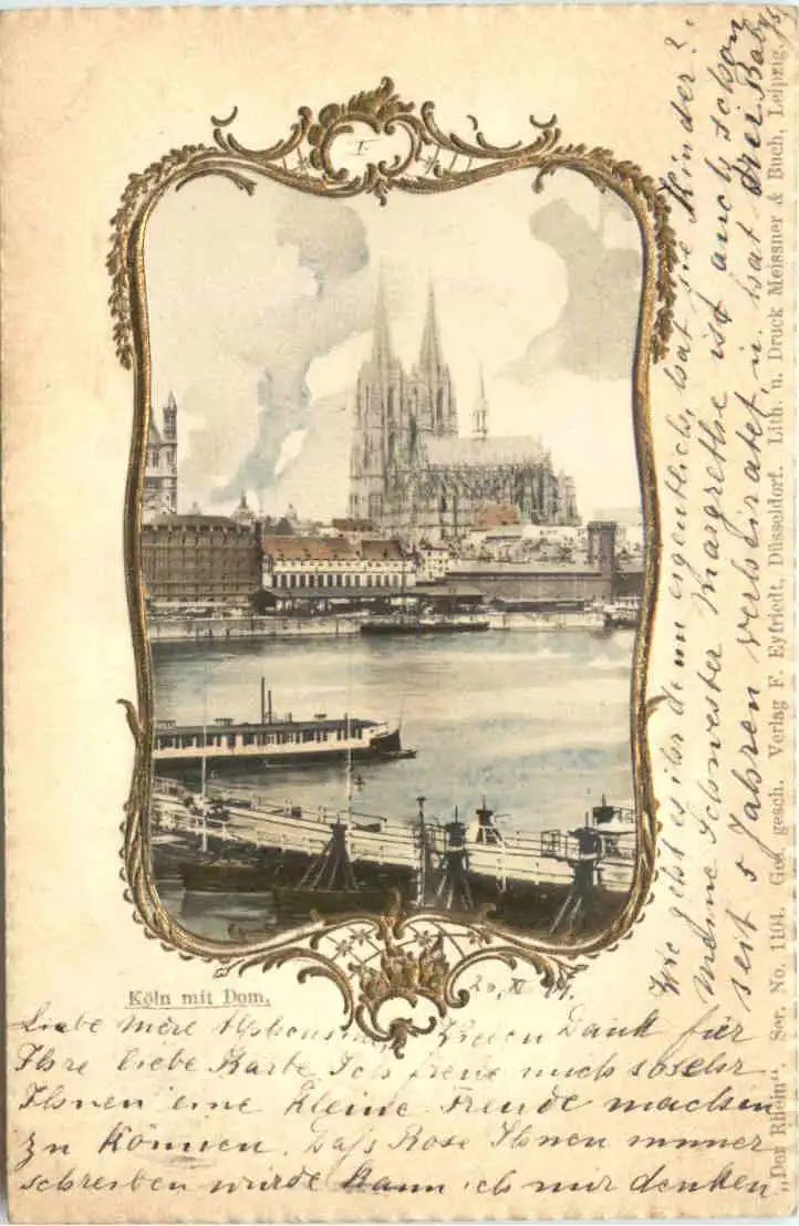 Köln - Prägekarte -725404