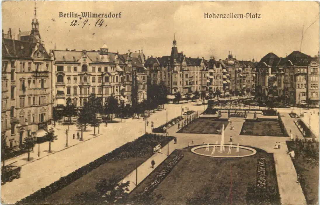 Berlin-Wilmersdorf - Hohenzollern-Platz -725564