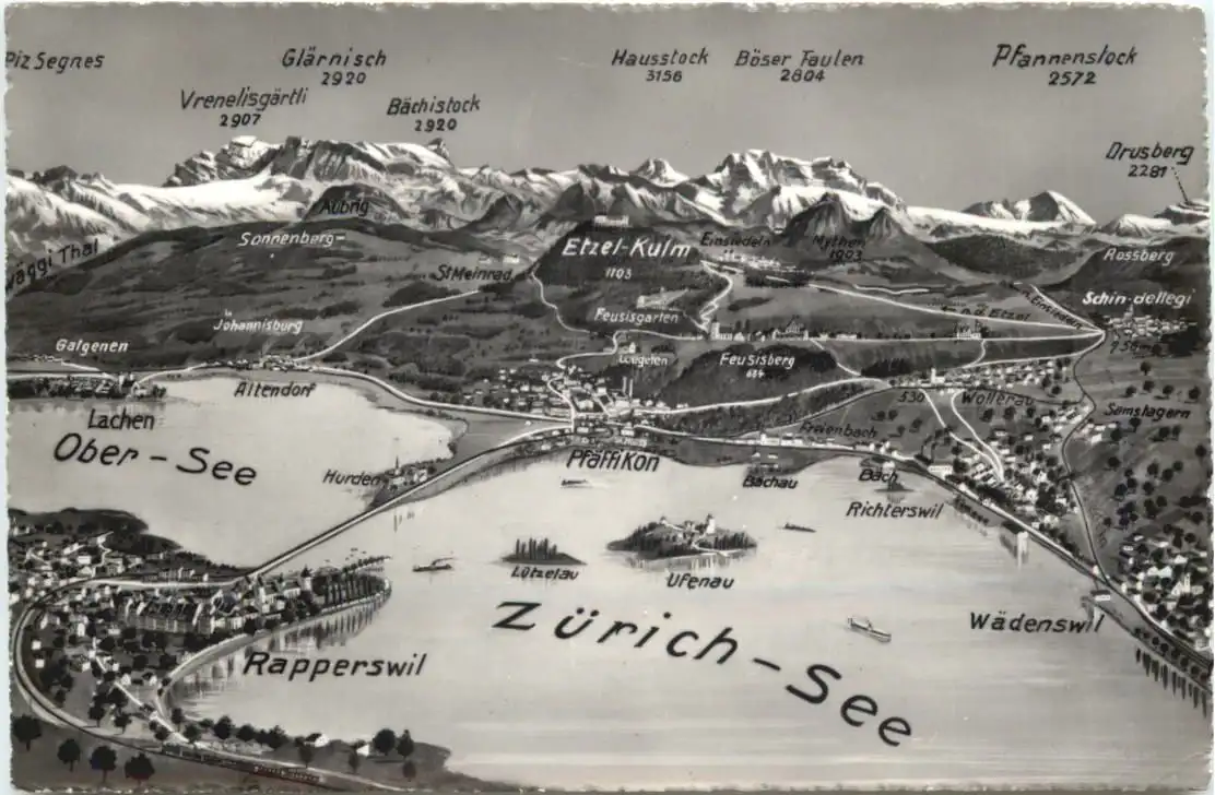 Zürich See und Umgebung -553824