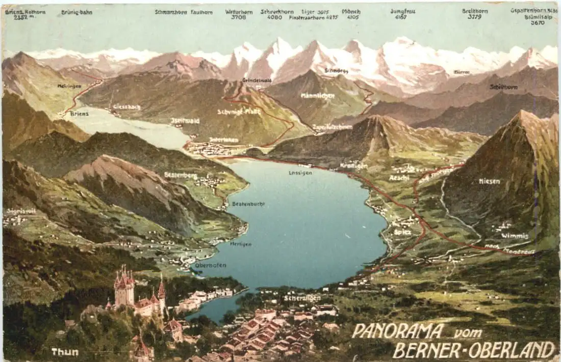Berner Oberland Panorama -553838