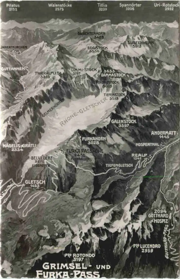 Grimsel- und Furka-Pass -553884