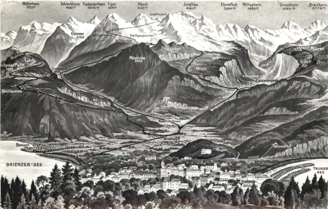 Brienzer See und Umgebung -553812