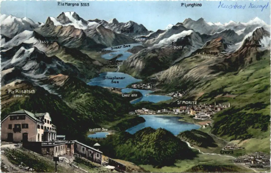 St. Moritz und Umgebung -554038