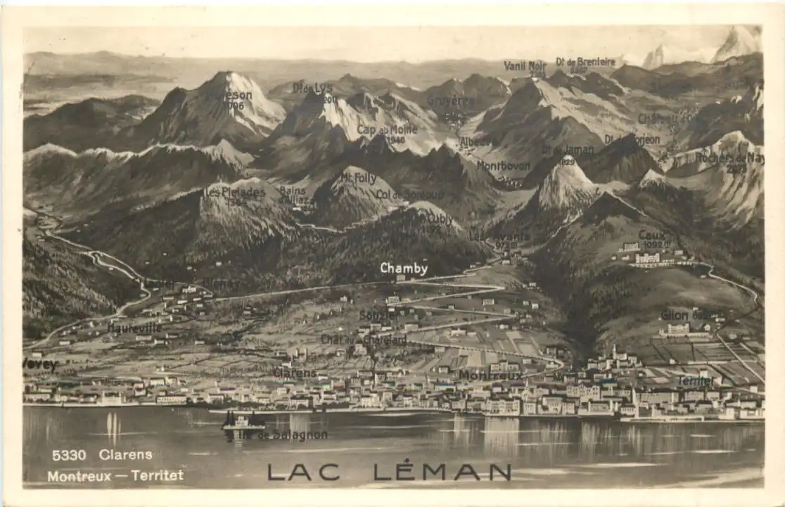 Lac Leman, Montreux -553906